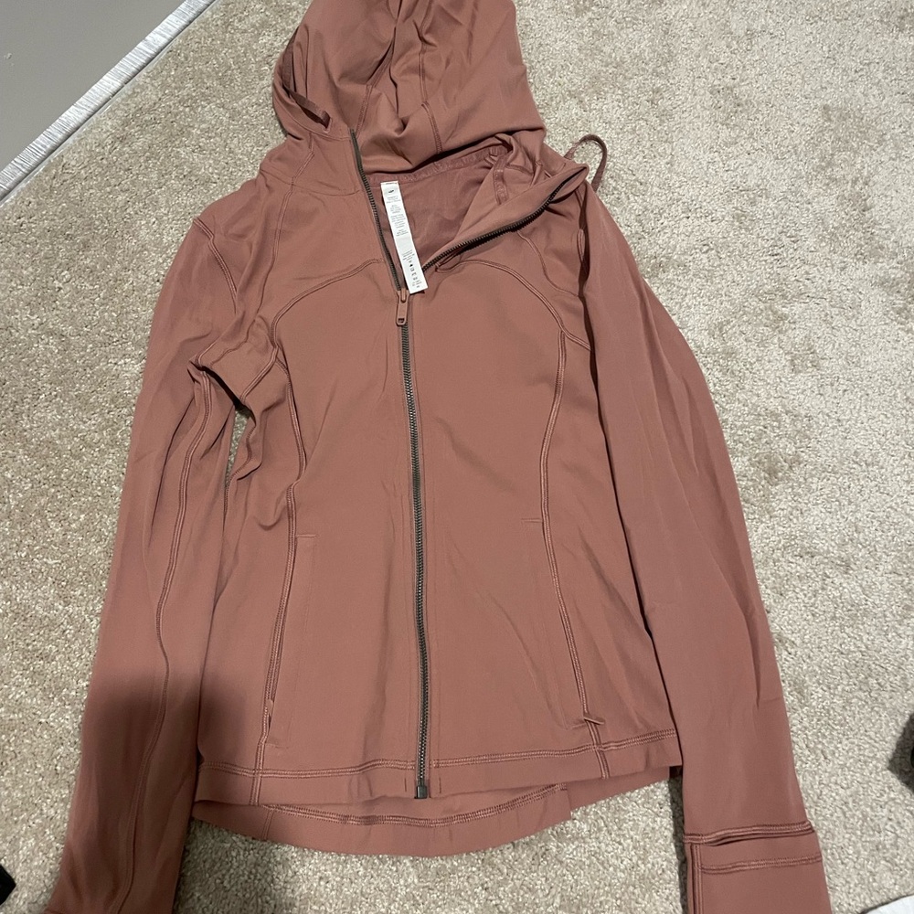 lululemon athletica Dusty Rose hooded define jacket